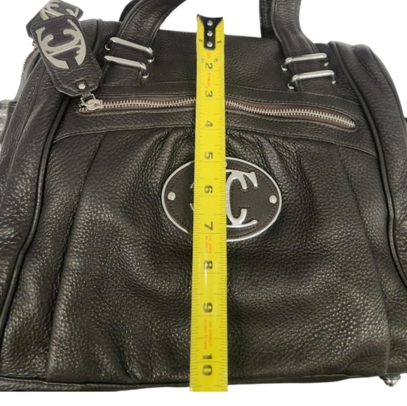 Roberto Cavalli large pebbled leather Tote - Picture 14 of 16